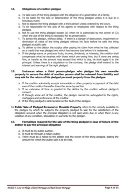 Law on Pledge and Mortgages Explained | PDF | Mortgage Law | Foreclosure
