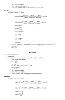 Aircon Load Calculation Guide | PDF | Gallon | Air Conditioning