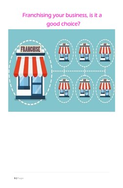  
5 | P a g e   
  
Franchising your business, is it a 
good choice?  
 
   
 
    
   
   
