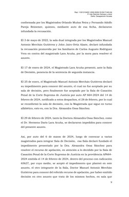 Rad. 110013104051 2009 00352 03 [NI P 045-24]  
P/ Iván Ramírez Quintero y otros 
Delito: Desaparición forzada  
 
9 
 
c