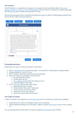 APA 7 Formatting for Capstone Projects | PDF | Apa Style | Writing
