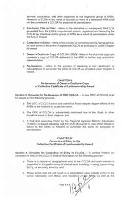Ao 01 s2024 Rules Governing The Re Issuance of Owner S Duplicate Copy ...