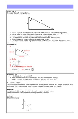 Solving Right Triangles with Trigonometry | PDF | Trigonometric ...