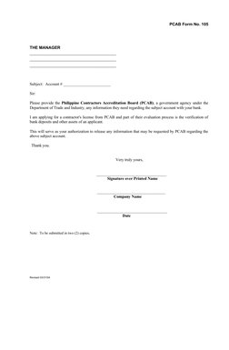 PCAB New Contractor License Application | PDF | Identity Document ...