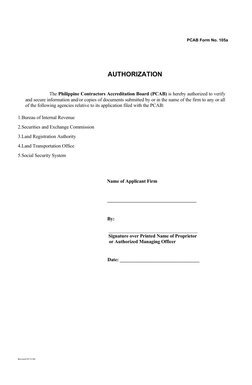 PCAB New Contractor License Application | PDF | Identity Document ...