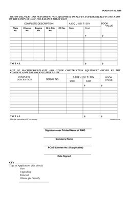 PCAB New Contractor License Application | PDF | Identity Document ...