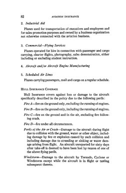 82 
AVIATION IN SURANCF.. 
2. Industrial Aid 
Planes used for transportation of executives and employees and 
for sales promo