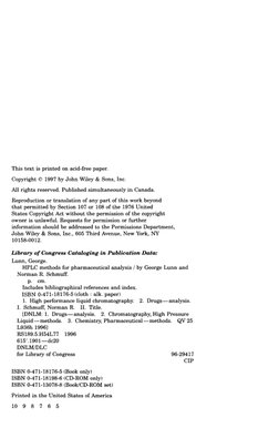 This text is printed on acid-free paper.
Copyright © 1997 by John Wiley & Sons, Inc.
All rights reserved. Published simultane