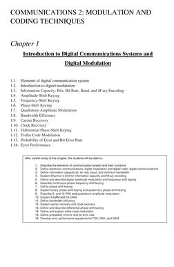 Digital Modulation and Coding Techniques | PDF | Modulation | Data ...