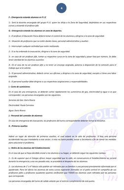 Plan Integral de Seguridad Escolar 2019 | PDF | Inundar | Maestros