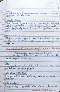 DSA Handwritten Notes in Java PDF | PDF