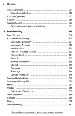 x     Contents 
 
 
 
This page has been reformatted by Knovel to provide easier navigation. 
Process Controls  .............
