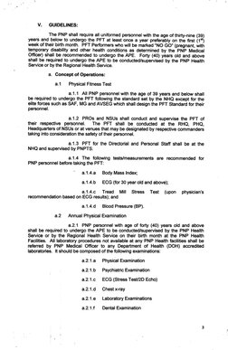 Pfn Check List.pdf PNP Guideline in PFT | PDF