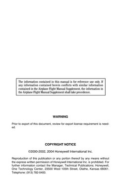 WARNING
Prior to export of this document, review for export license requirement is need-
ed.
COPYRIGHT NOTICE
©2000-2002, 200