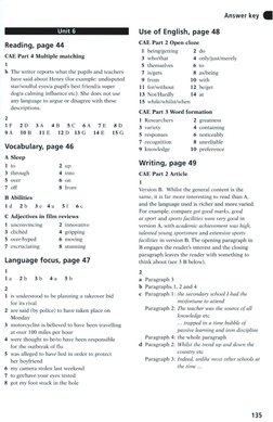 New Ready For CAE WB Answer Key | PDF