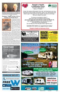 World 02192014 | PDF | Vermont | Hvac