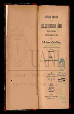 C O L E C C I O N 
C O J f l P l ì E T I 
BN It&TIfi Y C A S T E L L A N O 
PUBLICADA BAIO LA DIRECCìÙN Y CON ON PROLOGO 
Dr.