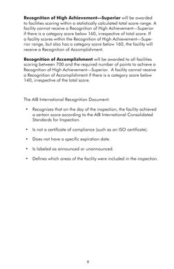 AIB Inspection Standards and Scoring 2021 | PDF | Food Safety | Risk