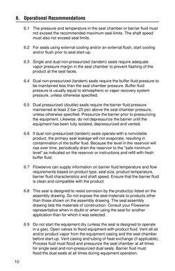 Mechanical Seal Installation Guide | PDF | Bearing (Mechanical) | Pump