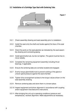 Mechanical Seal Installation Guide | PDF | Bearing (Mechanical) | Pump