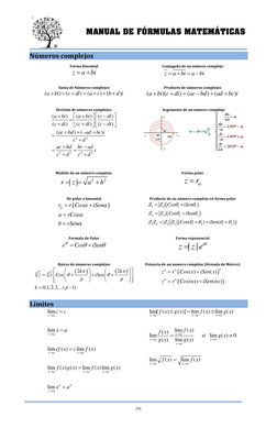 MANUAL DE FÓRMULAS MATEMÁTICAS 
                                                                              
[9] 
 
N