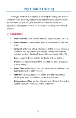 Subway Training.pdf Subway Employee Training Manual 2024 | PDF | Breads | Sandwich