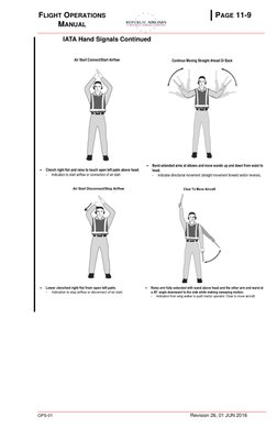 IATA Aircraft Marshalling Signals Guide | PDF | Aviation | Aircraft