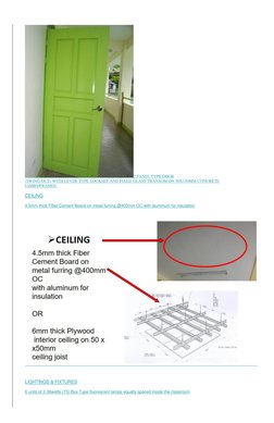 DepEd School Building Design Standards | PDF | Window | Door