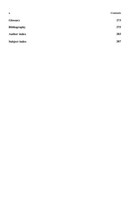 X
Contents
Glossary
273
Bibliography
275
Author
index
283
Subject
index
287
