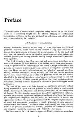 Preface
The
development
of
computational
complexity
theory
has
led,
in the last
fifteen
years,
to
a
fascinating
insight
into