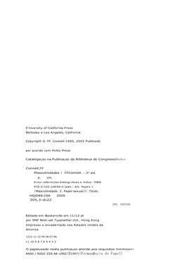 C'niversity of California Press 
Berkeley e Los Angeles, Califórnia 
 
Copyright © RW Con