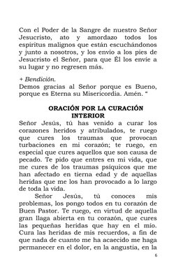 Oraciones de Sanación y Liberación | PDF | Cristo (título) | Miguel ...