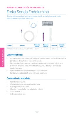 Endolumin Vademécum de Sondas de Nutrición Enteral | PDF | Endoscopia