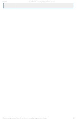 19/11/2020
¿Qué motor monta mi escarabajo? Códigos de motores Volkswagen
https://eskarabajolaguntalde.foroactivo.com/t83-que-