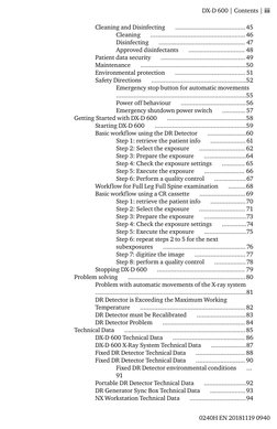 Cleaning and Disinfecting
........................................45
Cleaning
...............................................