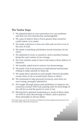Step One Powerlessness Worksheet.pdf WORKBOOK A Biblical Guide Through The 12 Steps PDF | PDF | Twelve Step ...