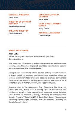 EDITORIAL DIRECTOR
Keith Ward
DIRECTOR OF CONTENT 
DELIVERY
Wendy Hernandez
CREATIVE DIRECTOR
Olivia Thomson
SENIOR DIRECTOR