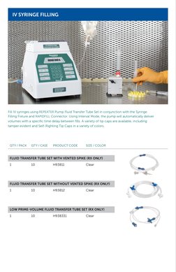 Baxter Repeater Pump User Manual | PDF | Syringe | Pump
