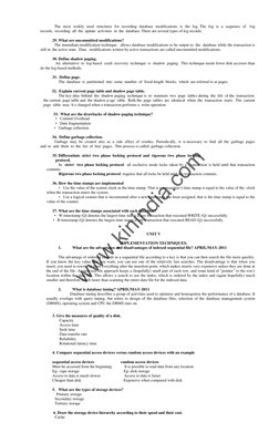 The  most  widely  used  structures  for  recording  database  modifications  is  the  log. The  log  is  a  sequence  of