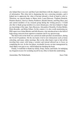 viii
Preface
also helped that every now and then I provided them with the chapters as a source
of information. This often led