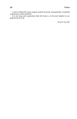 viii
Preface
I wish to thank the many superb, patient focused, and generally wonderful
contributors to this textbook!
It is m