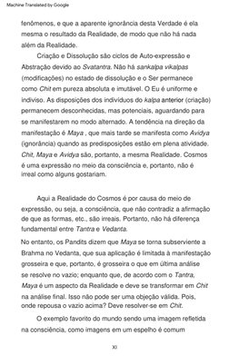 Aqui  a  Realidade  do  Cosmos  é  por  causa  do  meio  de  
expressão,  ou  seja,  a  consciência,  que  não  contradiz  a