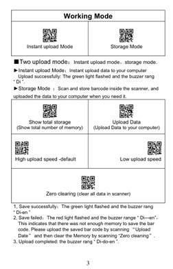 3
Working Mode
Instant upload Mode
Storage Mode
■Two upload mode：Instant upload mode、storage mode.
►Instant upload Mode：Insta