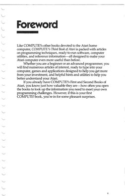 COMPUTE!'s Third Book of Atari | PDF | Computer Keyboard | Subroutine