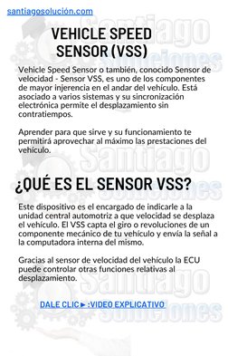 Vehicle  (https://www.youtube.com/watch?v=fbVoBDgfWRU&list=PLsJkHKuBmawaC0jXMTkuGCQuWPUj4m94a)Speed Sensor o también, conocid