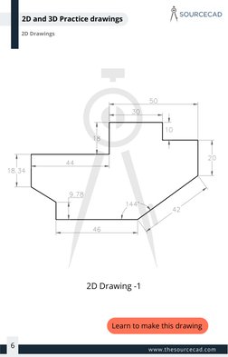 2D and 3D Drawing Practice Exercises | PDF