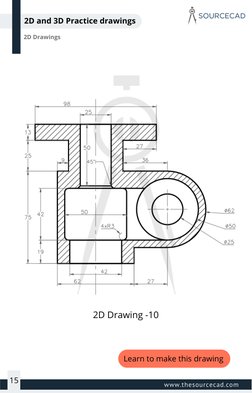 2D and 3D Drawing Practice Exercises | PDF