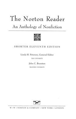 The Norton Reader | PDF