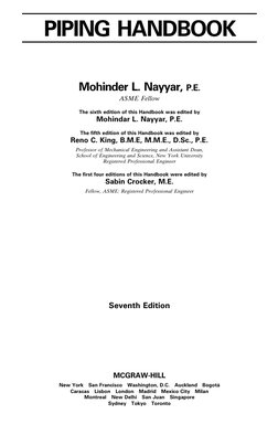 Piping Handbook.pdf Piping Handbook, 7th Edition | PDF