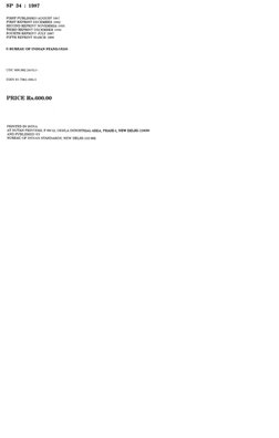 Sp34 Code Book (PDF) SP 34 - 1987 Handbook On Concrete Reinforcement and Detailing ...
